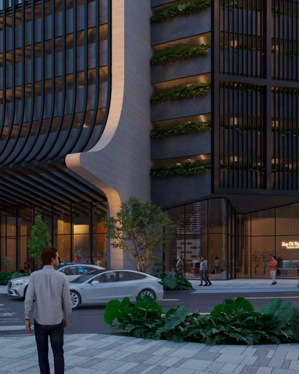 Espacios del nuevo proyecto corporativo en Santo Domingo